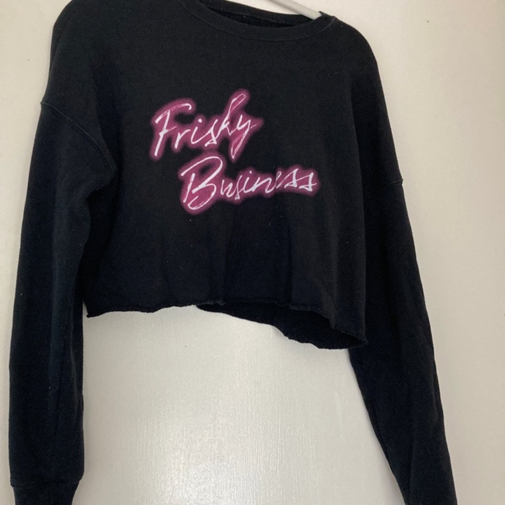 Frisky Business kittenish crop top, from Jessie James Decker.
